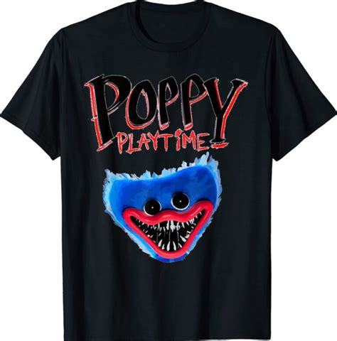 Huggy Wuggy Costume For Poppy Playtime Shirt Tee Shirts Shirts Long