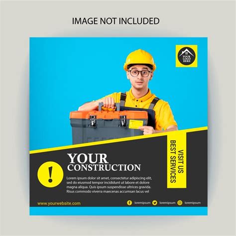 Premium Vector Psd Handyman Home Repair Flyer Social Media Post And