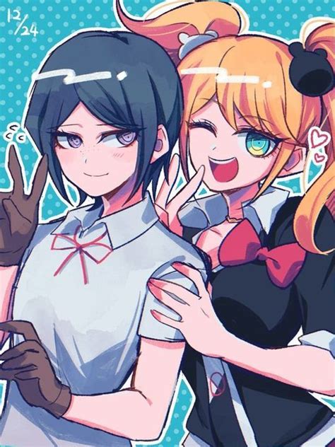 Junko Enoshima And Mukuro Ikusaba Danganronpa Danganronpa Trigger