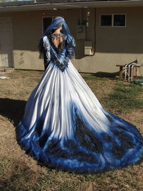 Haloween Wedding Gown Dresses Weddingdress Weddingideas Tie Dye Wedding Dress Punk Wedding