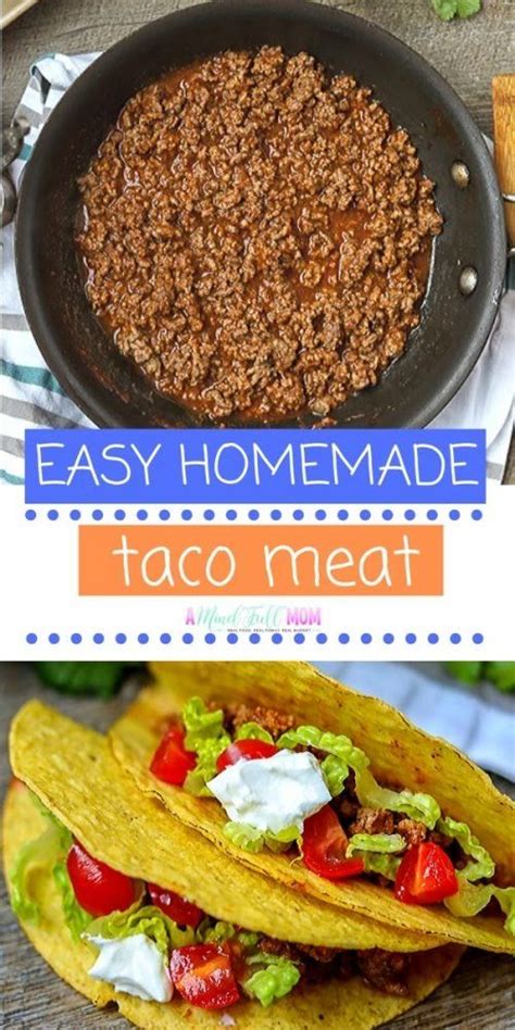 Homemade Taco Meat Artofit