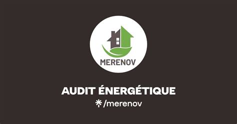 AUDIT ÉNERGÉTIQUE Instagram Facebook Linktree