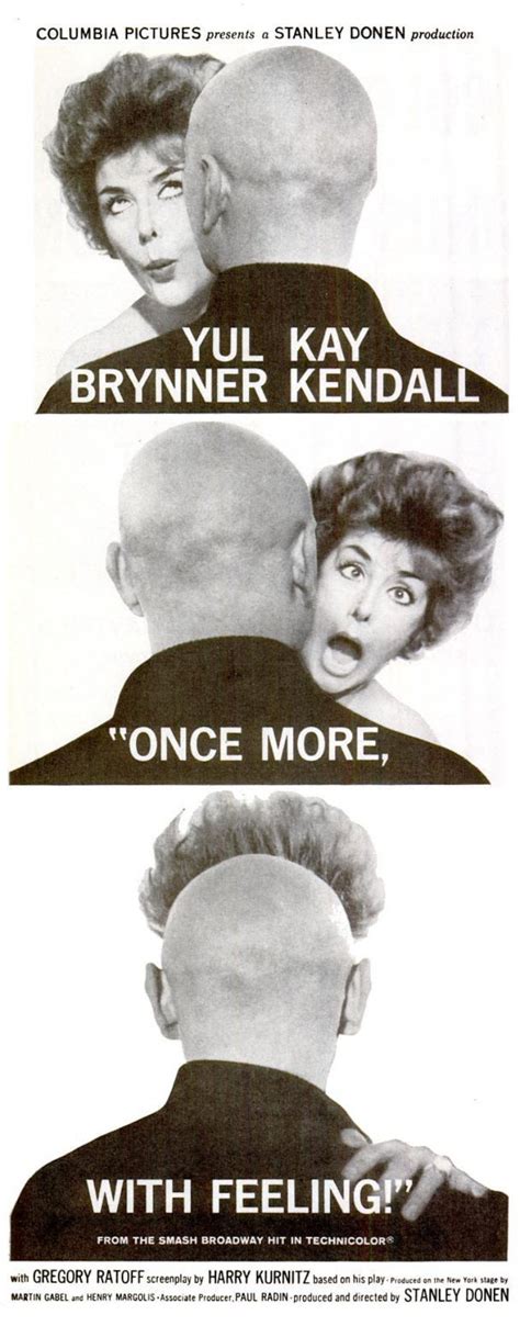 "Once More With Feeling" 1/2 Page Vertical Magazine Ad, 1960 : r/classicfilms