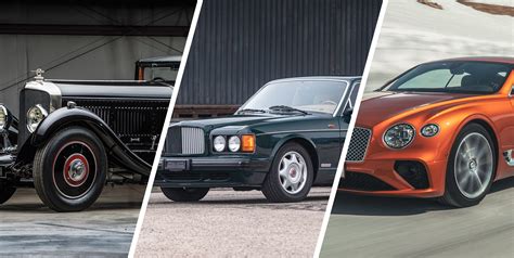 A History of Bentley Design: 100 Years of British Style | Automobile ...