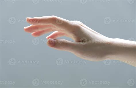 Young Woman Hand Reaching Out For Touch Something 2529122 Stock Photo