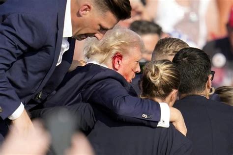 La Bala Perfor Mi Oreja Derecha Dice Trump Tras Atentado