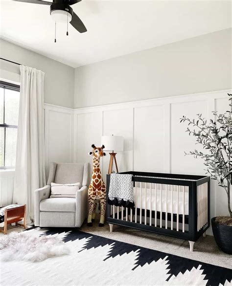 Contrasting Nursery With Board And Batten Walls Soul Lane