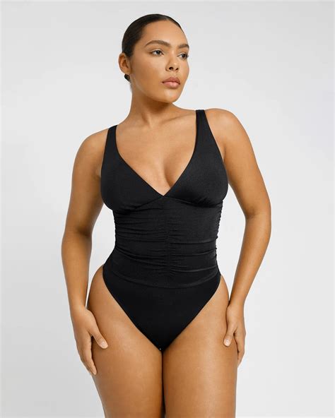 Shaper Swimwear, Waist Trainer Bathing Suit | SHAPELLX