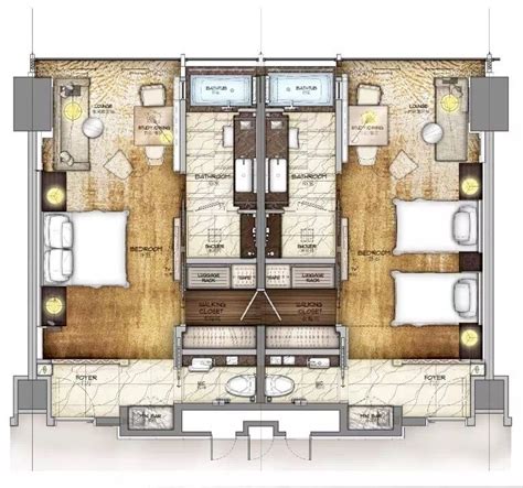 Regency Suites Floor Plan - floorplans.click