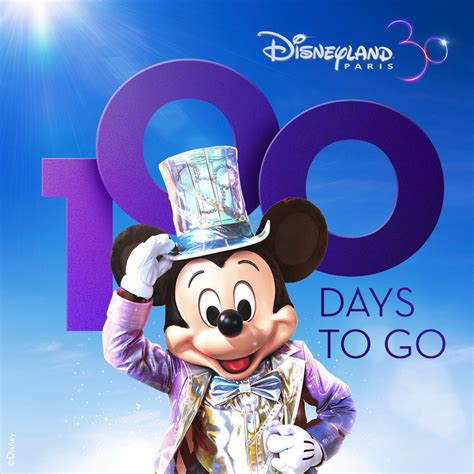 ED92 News 100 Days To Go Disneyland Paris 30th Anniversary Is