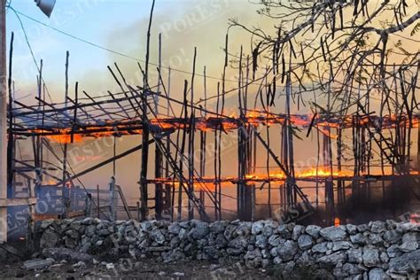 As Fue El Incendio De La Plaza De Toros De Panab En Yucat N Video