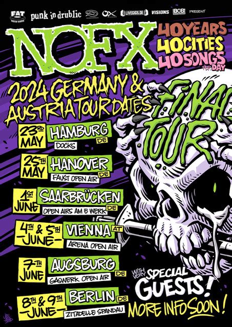 Nofx K Ndigen Final Tour F R Europa An