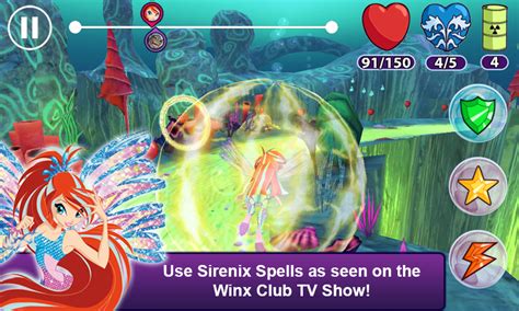 Winx Club Winx Sirenix Power Application Sur Amazon Appstore