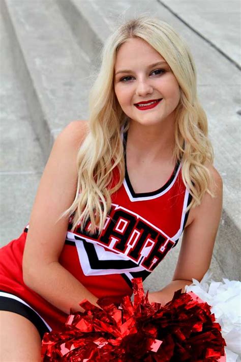 Rockwall Heath Hawks Cheerleader Spotlight Sydney Hail Blue Ribbon News