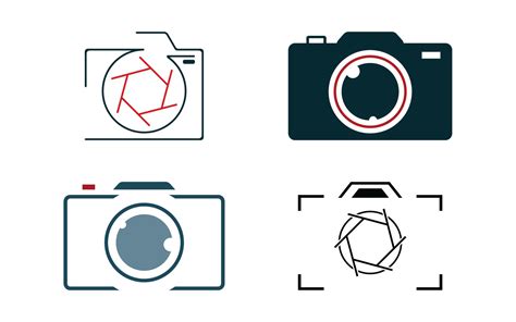 Photography Camera Vector Logo Graphic by Hati Royani · Creative Fabrica