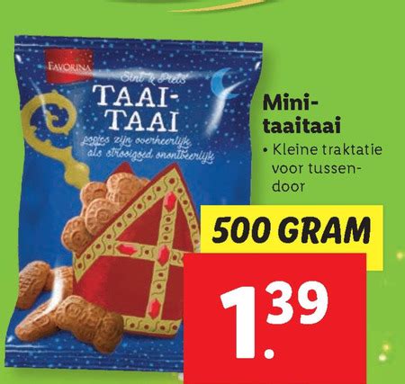 Favorina Taai Taai Folder Aanbieding Bij Lidl Details