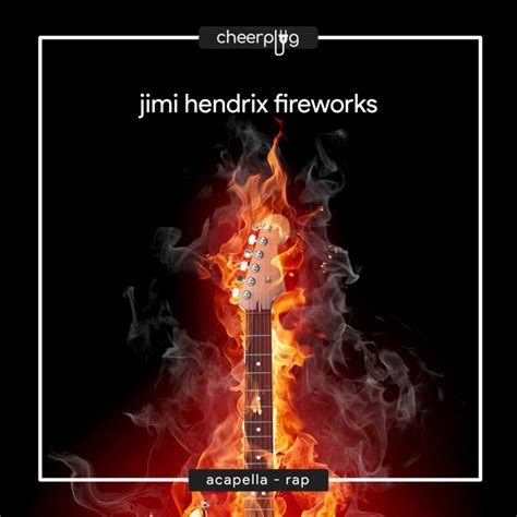 Jimi Hendrix Fireworks 2x8 Counts Cheerplug