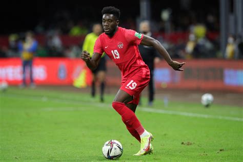 Canadian Alphonso Davies Was Injured Two Weeks Before The World Cup