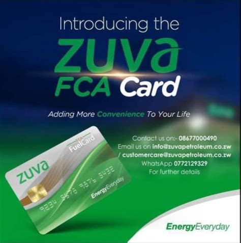 Zuva Introduces Fca Cards Usd Which Will Guarantee Fuel And Shorter