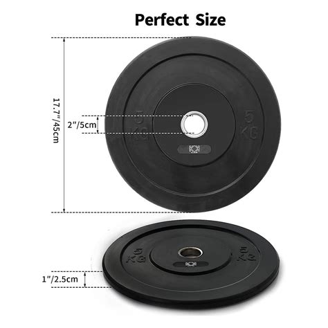 Kk 2 Olympic Bumper Weight Plates 0 5kg 25kg Hkmt