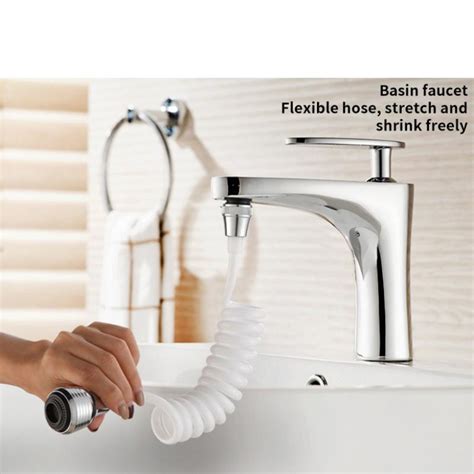 Buy Universal Faucet Extender Portable Retractable Kitchen Faucet