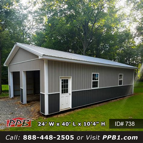 Wx Lx H Pioneer Pole Buildings Inc