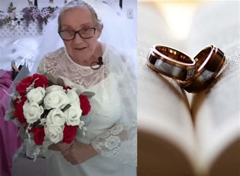 Elderly Woman Marries Herself After Divorcing Her Husband Video