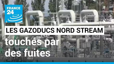 Les gazoducs Nord Stream touchés par des fuites le Kremlin n écarte