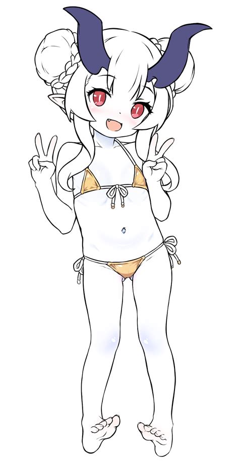 Mwm5 Arum World Flipper World Flipper Highres Second Party Source Bikini Blue Skirt