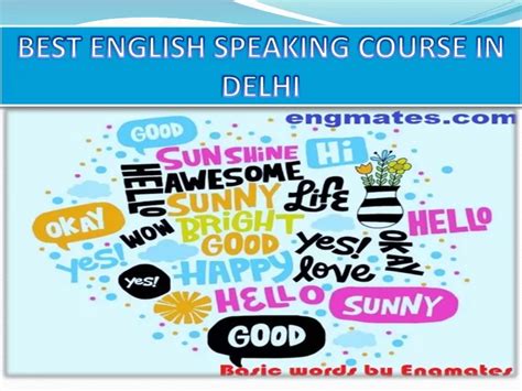 PPT BEST ENGLISH SPEAKING COURSES IN DELHI PowerPoint Presentation