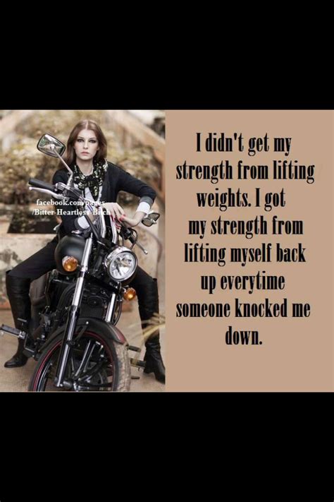 Quotes About Biker Chick 40 Quotes