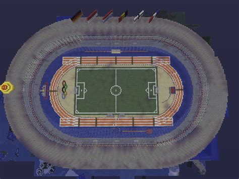 Minecraft Olympic Stadium