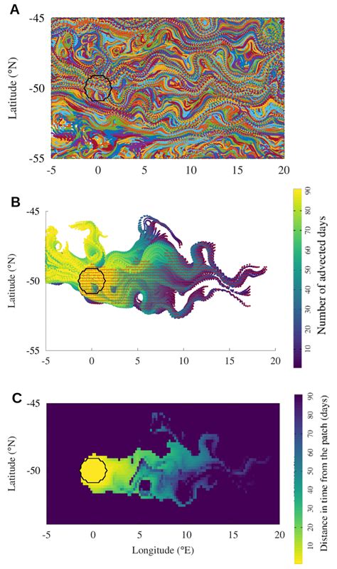 Steps For The Computation Of A Lagrangian Plume From A Nutrient