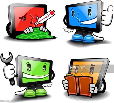 Cartoon Computer Set High-Res Vector Graphic - Getty Images