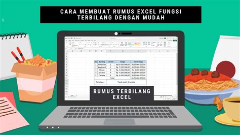 Cara Membuat Rumus Excel Fungsi Terbilang Dengan Mudah YouTube