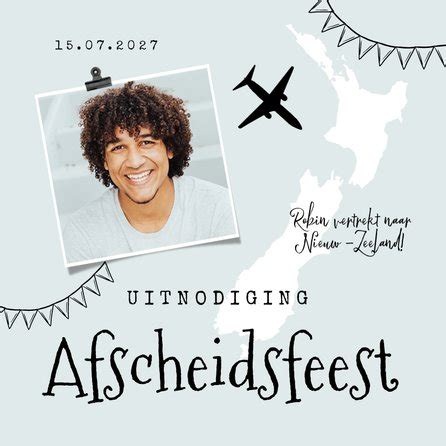 Uitnodiging Afscheidsfeestje Maken Kaartje2go