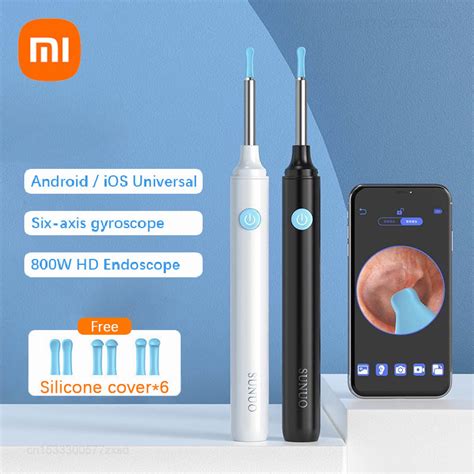 Xiaomi SUNUO Smart Visual Ear Picker Cleaner Wireless Luminous Earpick