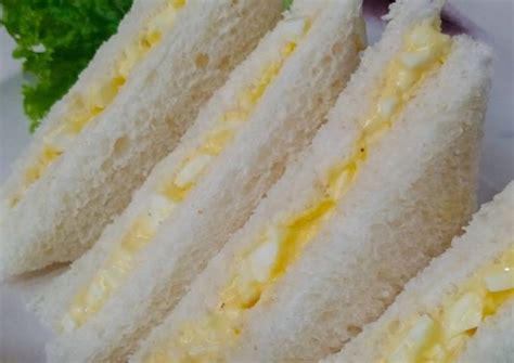 Resep 318 Tamago Sando Japanese Egg Mayo Sandwich Oleh Ratih Anita