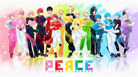 すとぷり、knight A 騎士a 、amptakxcolorsの3組が集結 Stpr Creators、新曲「peace」のmv公開