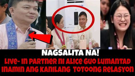 Sa Wakas Boyfriend Ni Mayor Alice Guo Lumantad Na At Umamin Mayor Ng