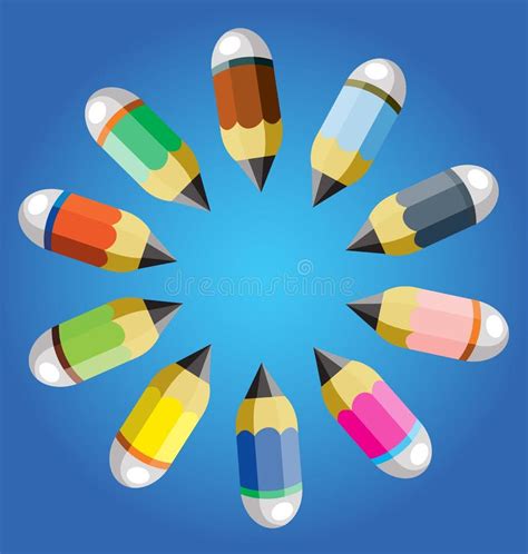 Color Pencil Stock Vector Illustration Of Pencil Color 31676907