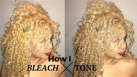 How To Bleach And Tone Your Hair At Home With Wella Toners Youtube