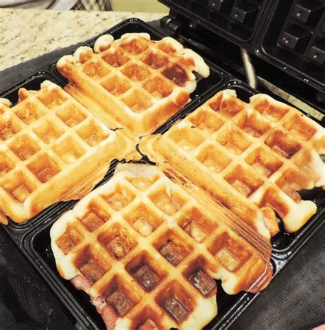 Bacon-Stuffed Waffles - My Midlife Kitchen