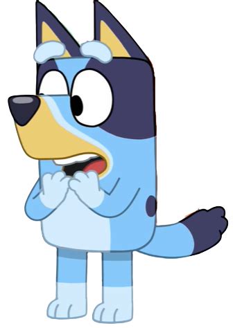 New Bluey shocked pose by EACIsDaBoy on DeviantArt