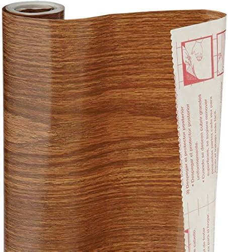 Amazon Faux Oak Wood Grain Contact Paper For Cabinets Countertops