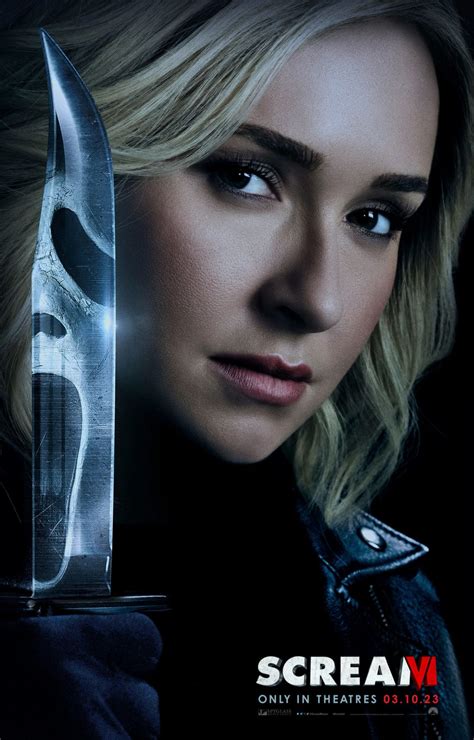 HAYDEN PANETTIERE – Scream VI Promos 2023 – HawtCelebs