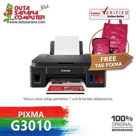 Jual PRINTER CANON PIXMA G3010 G 3010 G 3010 Print Scan Copy Wifi A4