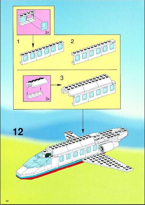 LEGO 10159 City Airport Instructions, Town - Flight