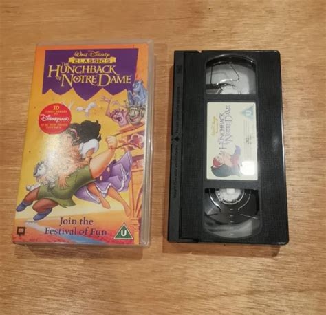 Walt Disney Classics The Hunchback Of Notre Dame Vhs Video Pal Disney