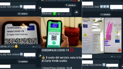 Super Green Pass Falsi Venduti Su Telegram Fino A Euro E Con